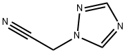 1H-1,2,4-三唑-1-乙腈 结构式