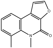 Furo[2,3-c]quinolin-4(5H)-one, 5,6-dimethyl- (9CI) Structure