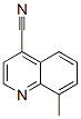 8-メチルキノリン-4-カルボニトリル 化学構造式
