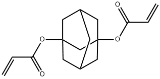 1,3-金刚烷二醇二丙烯酸酯, 81665-82-9, 结构式
