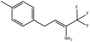2-Buten-2-amine,1,1,1-trifluoro-4-(4-methylphenyl)-,(2Z)-(9CI) Structure