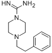 1-Piperazinecarboxamidine, 4-phenethyl- Structure