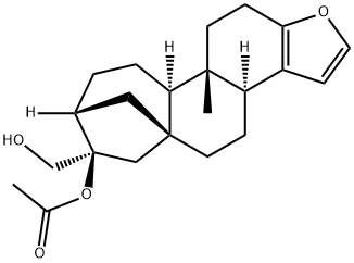 乙酸咖啡醇, 81760-48-7, 结构式
