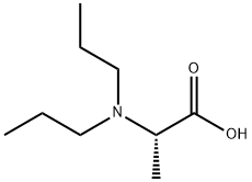 N,N-二丙基-L-丙氨酸 结构式