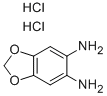 1,2二氨基- 4,5 -亚甲基二氧苯,盐酸盐 结构式