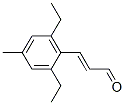 2-Propenal,3-(2,6-diethyl-4-methylphenyl)-,(2E)-(9CI) Structure