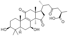 Ganoderic acid B Struktur