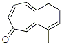 1,2-ジヒドロ-4-メチル-6H-ベンゾシクロヘプテン-6-オン 化学構造式