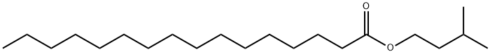 ヘキサデカン酸3-メチルブチル 化学構造式