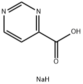 嘧啶-4-羧酸钠盐 结构式