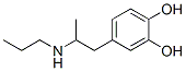 1,2-Benzenediol, 4-[2-(propylamino)propyl]- (9CI) 结构式
