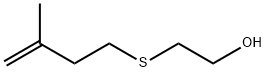 2-[(3-methylbut-3-enyl)thio]ethanol Struktur