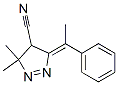 3H-Pyrazole-4-carbonitrile,4,5-dihydro-3,3-dimethyl-5-(1-phenylethylidene)-,(5Z)-(9CI) Structure