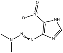 4-(3,3-Dimethyltriazeno)-5-nitroimidazole Struktur