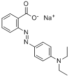 sodium 2-[[4-(diethylamino)phenyl]azo]benzoate Struktur