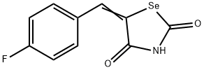 (5E)-5-[(4-fluorophenyl)methylidene]-1,3-selenazolidine-2,4-dione Structure