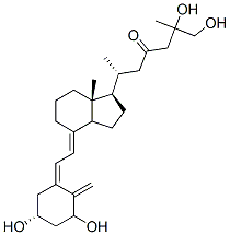 1,25,26-trihydroxy-23-oxo-vitamin D3 Structure
