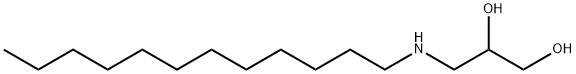 3-(dodecylamino)propane-1,2-diol Struktur