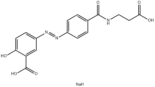 Balsalazide disodium Structure