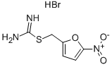 (5-NITRO-2-FURYL)METHYL AMINOMETHANIMIDOTHIOATE HYDROBROMIDE Structure