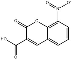 8-NITRO-2-OXO-2H-CHROMENE-3-CARBOXYLIC ACID Structure