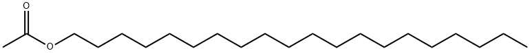 Acetic acid icosyl ester Struktur