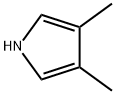 3,4-二甲基吡咯, 822-51-5, 结构式