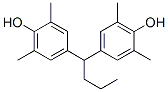4,4'-ブチリデンビス[2,6-ジメチルフェノール] 化学構造式