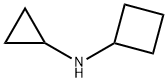 N-Cyclobutyl-N-cyclopropylamine 结构式