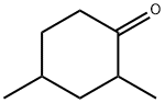 2,4-二甲基环己烷-1-酮, 823-55-2, 结构式