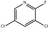 3,5-二氯-2-氟吡啶, 823-56-3, 结构式