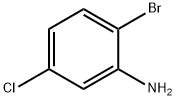 2-溴-5-氯苯胺 结构式