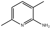 3,6-二甲基-2-吡啶胺 结构式