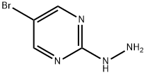 5-溴-2-肼基嘧啶 结构式