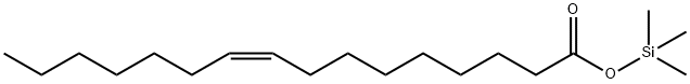 (9E)-9-ヘキサデセン酸トリメチルシリル 化学構造式