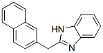 2-(2-Naphthylmethyl)benzimidazole Struktur