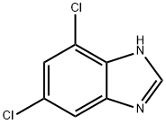 1H-Benzimidazole,4,6-dichloro-(9CI) Struktur