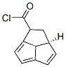 Cyclopenta[cd]pentalene-1-carbonyl chloride, 2a,4a,6a,6b-tetrahydro-, [2aS-(2aalpha,4aalpha,6aalpha,6balpha)]- (9CI) Struktur