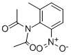 2-(N-DIACETYLAMINO)-3-NITROTOLUENE Struktur