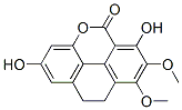 9,10-Dihydro-2,6-dihydroxy-7,8-dimethoxy-5H-phenanthro[4,5-bcd]pyran-5-one Structure
