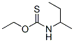 sec-Butylcarbamothioic acid, O-ethyl ester Structure