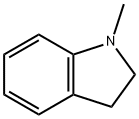 1-甲基吲哚啉, 824-21-5, 结构式