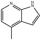 4-甲基-7-氮杂吲哚, 824-24-8, 结构式