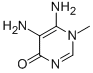4,5-DIAMINO-3-METHYL-6-OXOPYRIMIDINE 结构式