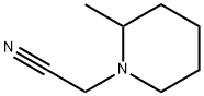 (2-methylpiperidin-1-yl)acetonitrile 结构式