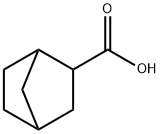 ノルボルナン-2-カルボン酸 化学構造式