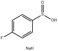 对氟苯亚磺酸钠, 824-80-6, 结构式