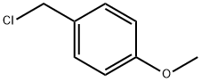 4-Methoxybenzylchloride Struktur