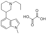 1-Methyl-4-(1-propyl-3-piperidinyl)-1H-indole ethanedioate (1:1) Struktur