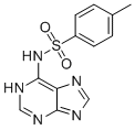 alpha-Toluenesulfonamide, N-(purin-6-yl)- Struktur